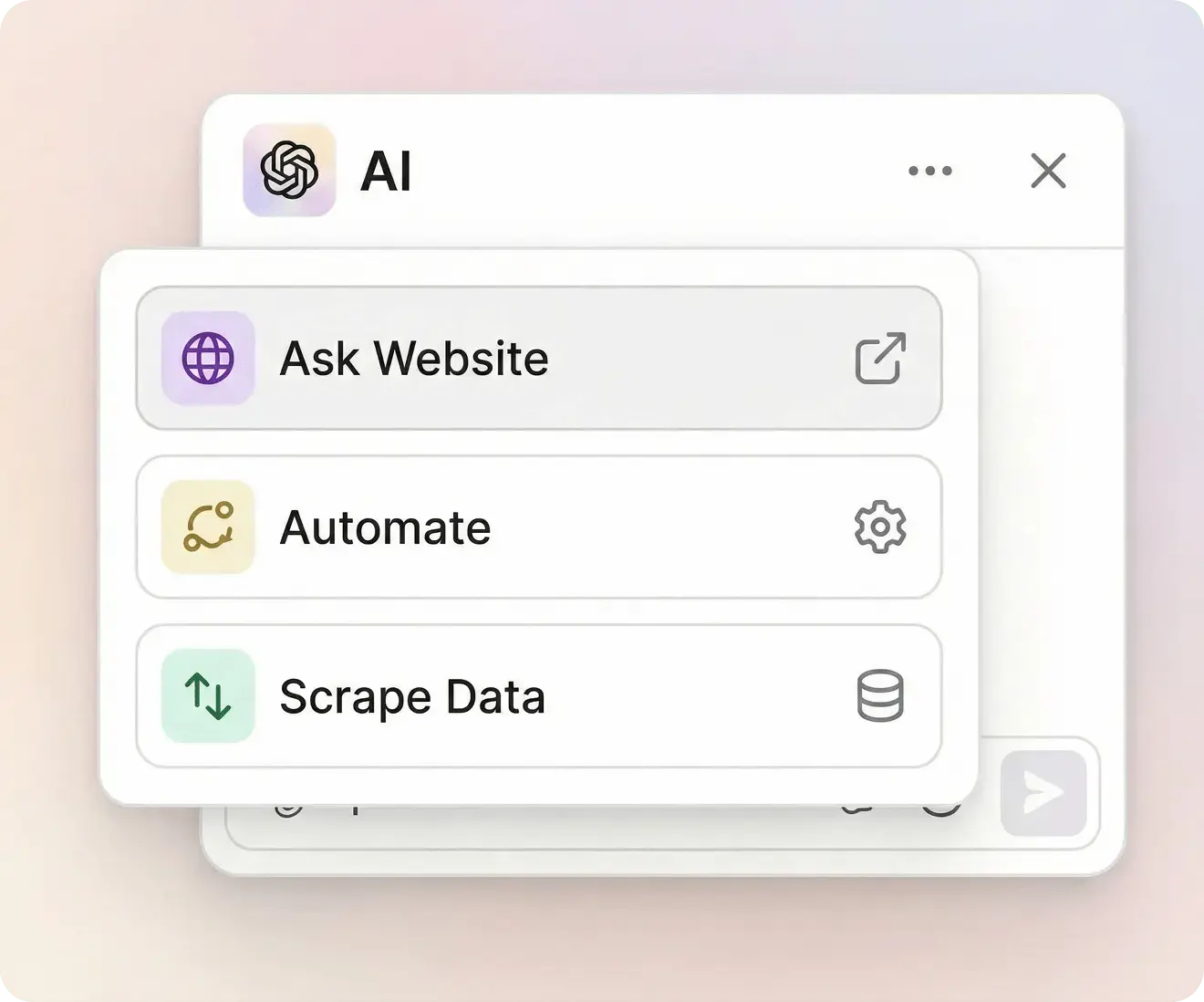 OnPiste browser automation in action